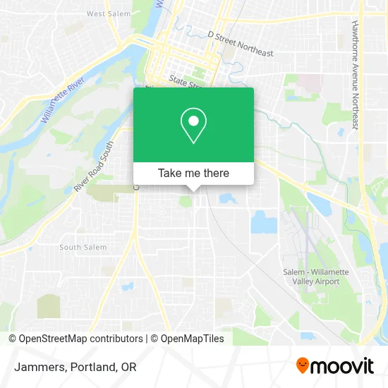 Jammers map
