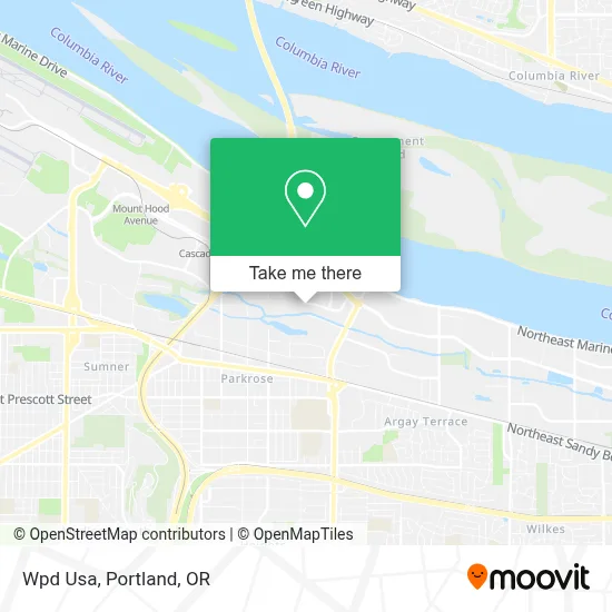 Wpd Usa map