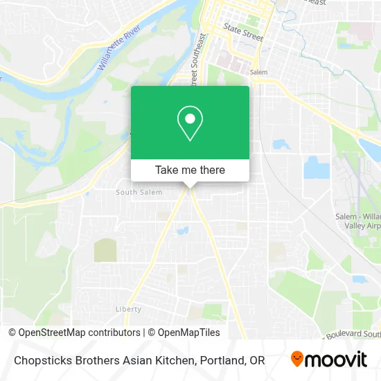 Chopsticks Brothers Asian Kitchen map