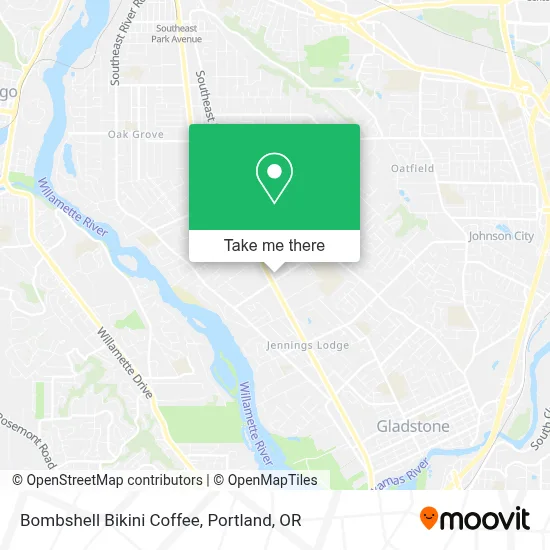 Bombshell Bikini Coffee map