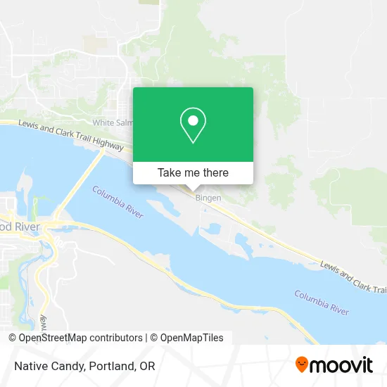 Native Candy map
