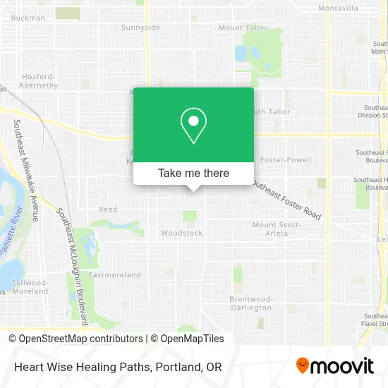 Heart Wise Healing Paths map