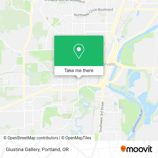 Giustina Gallery map