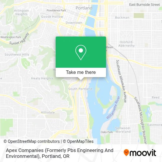Apex Companies (Formerly Pbs Engineering And Environmental) map