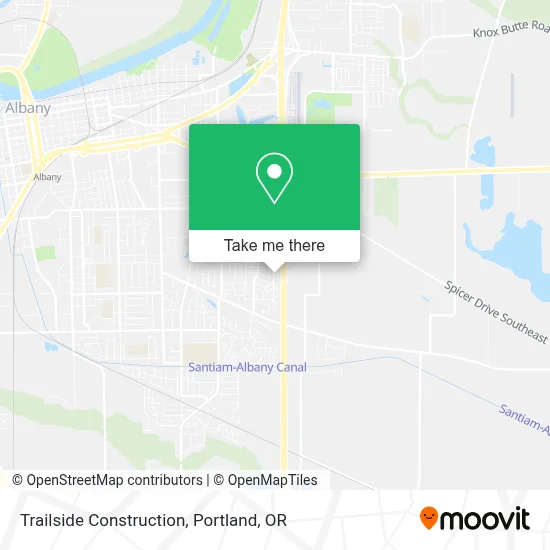 Trailside Construction map