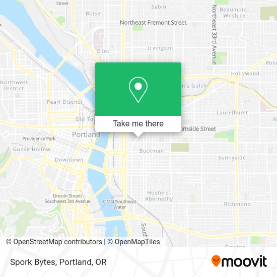 Spork Bytes map