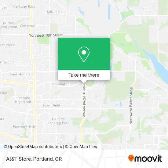At&T Store map