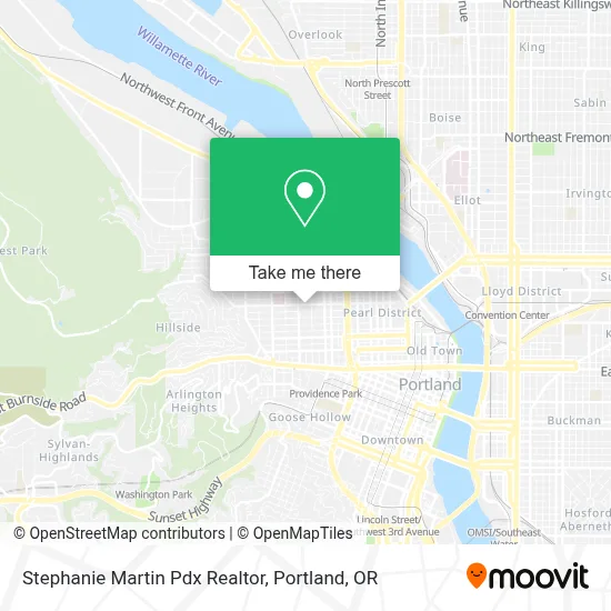 Stephanie Martin Pdx Realtor map