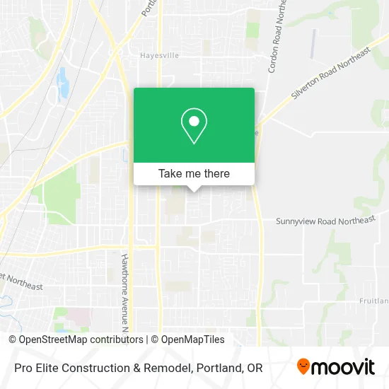 Pro Elite Construction & Remodel map