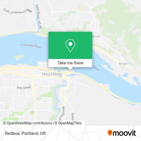 Redbox map