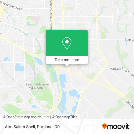 Atm Salem Shell map