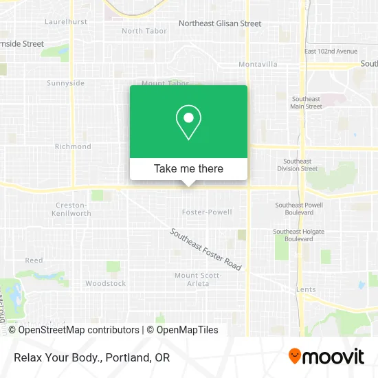 Relax Your Body. map