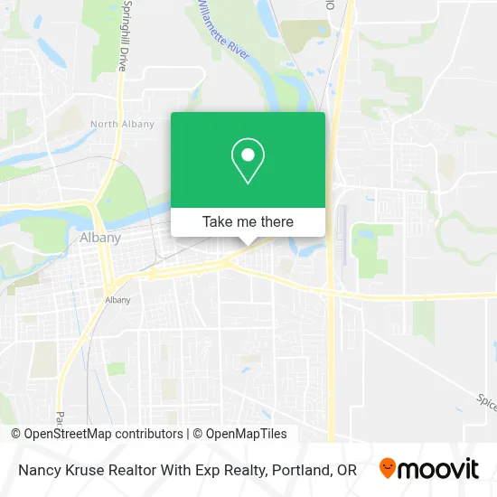 Nancy Kruse Realtor With Exp Realty map