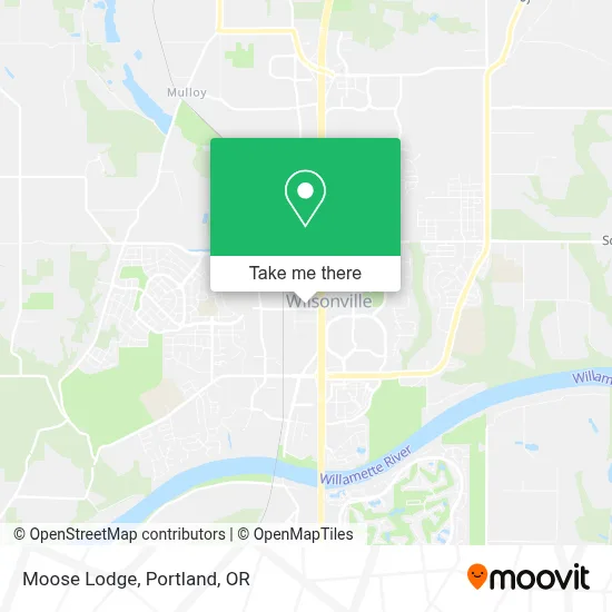 Moose Lodge map