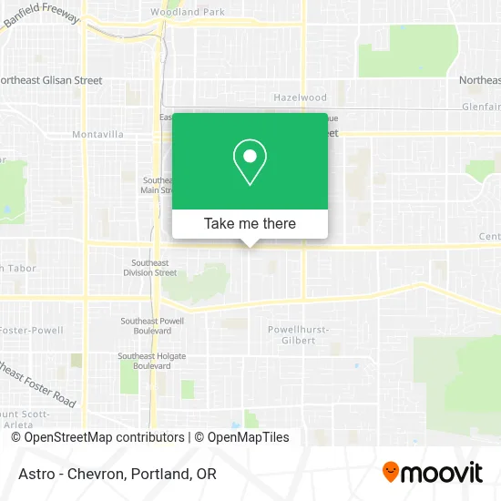 Astro - Chevron map