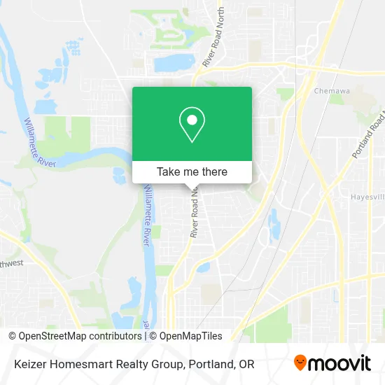 Keizer Homesmart Realty Group map