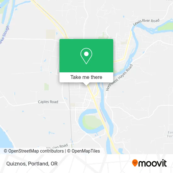 Quiznos map