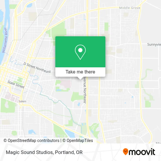Magic Sound Studios map