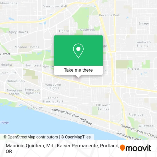 Mauricio Quintero, Md | Kaiser Permanente map