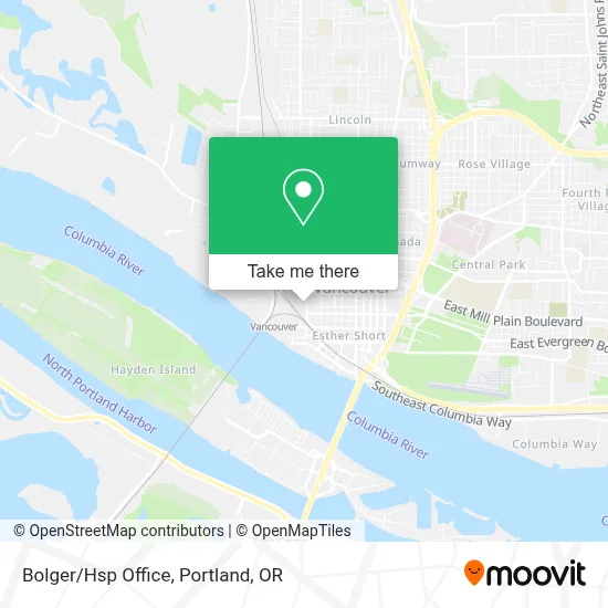 Bolger/Hsp Office map