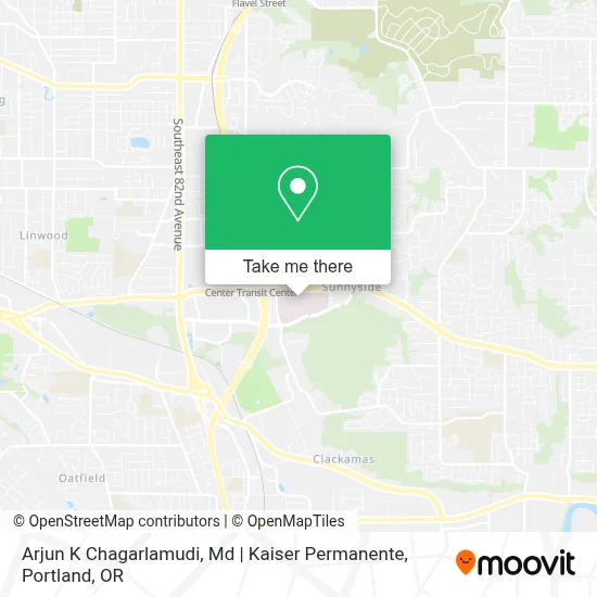 Arjun K Chagarlamudi, Md | Kaiser Permanente map
