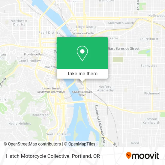 Hatch Motorcycle Collective map