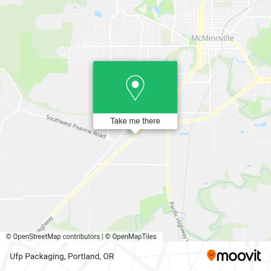 Ufp Packaging map