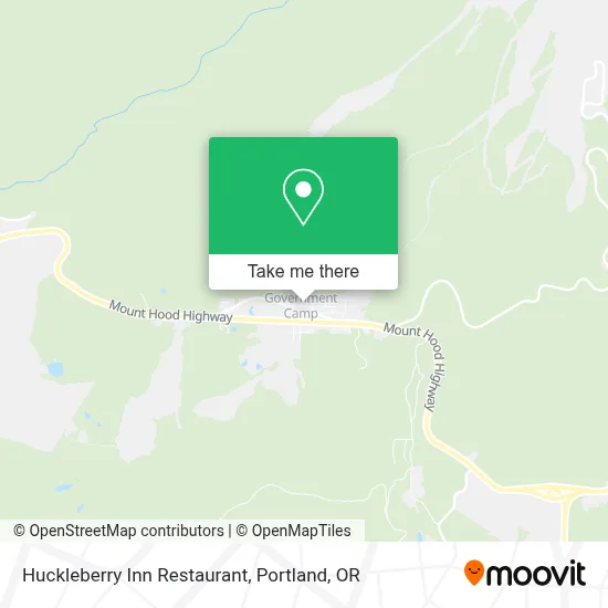 Huckleberry Inn Restaurant map