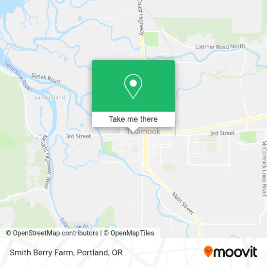 Smith Berry Farm map