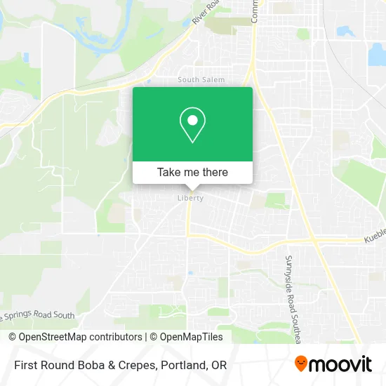 First Round Boba & Crepes map