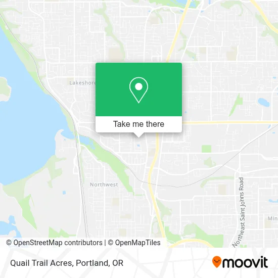 Quail Trail Acres map