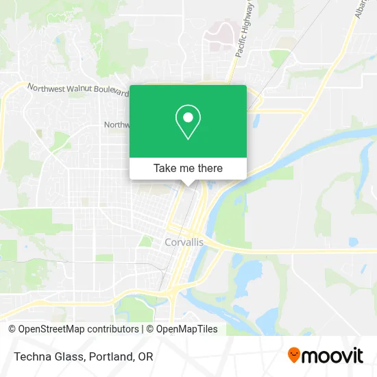Techna Glass map