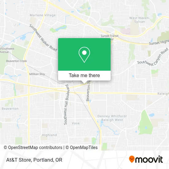 At&T Store map