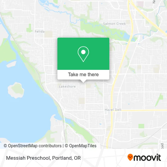 Messiah Preschool map
