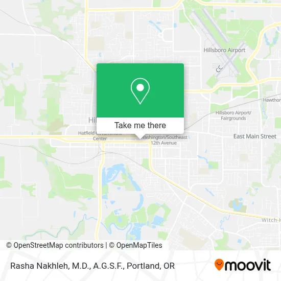 Rasha Nakhleh, M.D., A.G.S.F. map