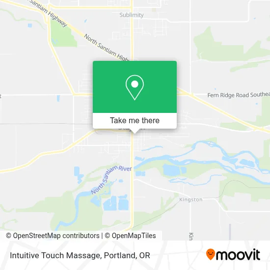 Intuitive Touch Massage map
