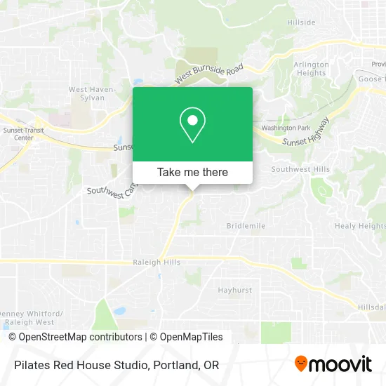 Pilates Red House Studio map
