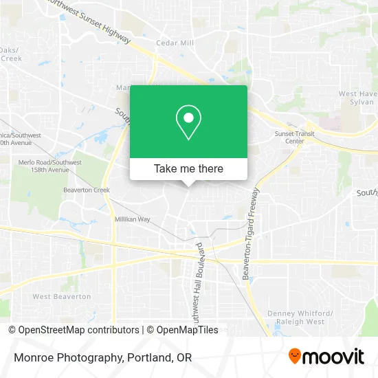 Monroe Photography map
