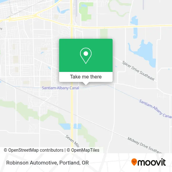 Robinson Automotive map