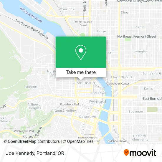 Joe Kennedy map