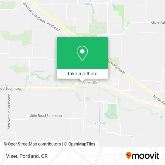 Viser map