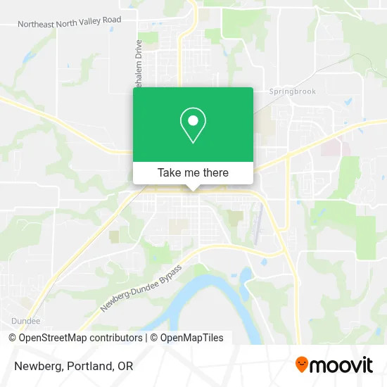 Newberg map