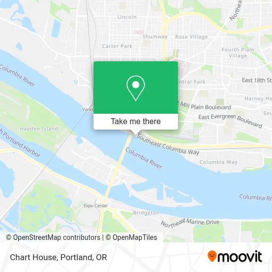 Chart House map