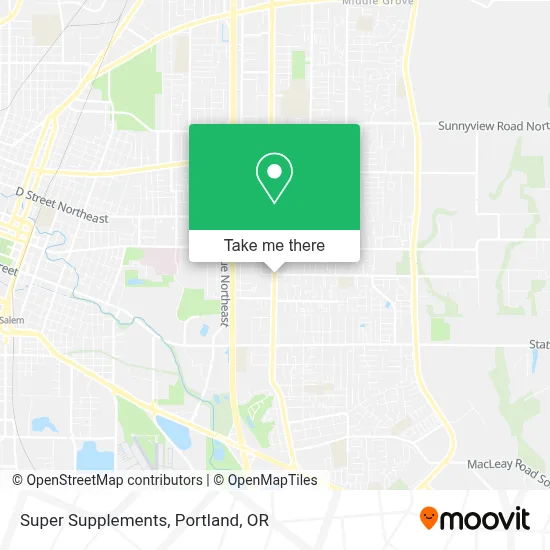 Super Supplements map