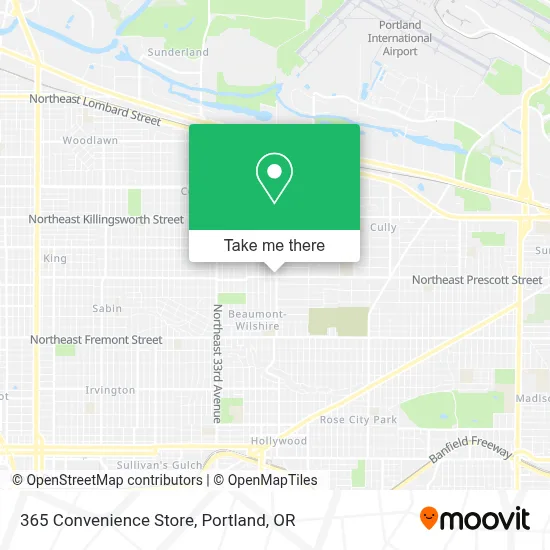 365 Convenience Store map