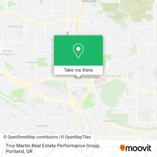 Troy Martin Real Estate Performance Group map