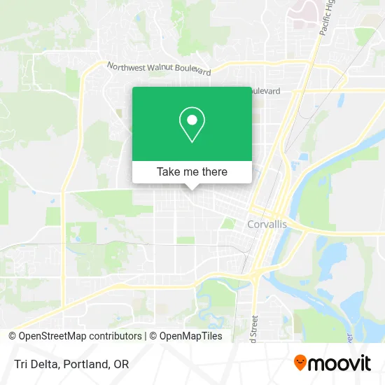 Tri Delta map