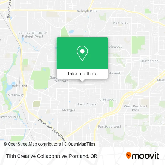 Tilth Creative Collaborative map