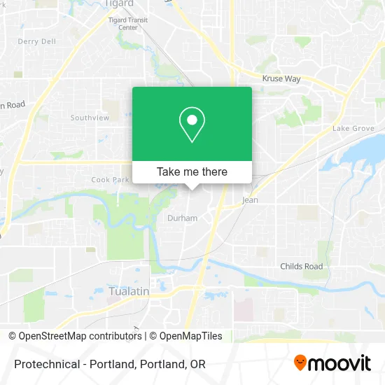 Protechnical - Portland map