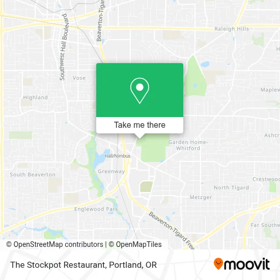 The Stockpot Restaurant map